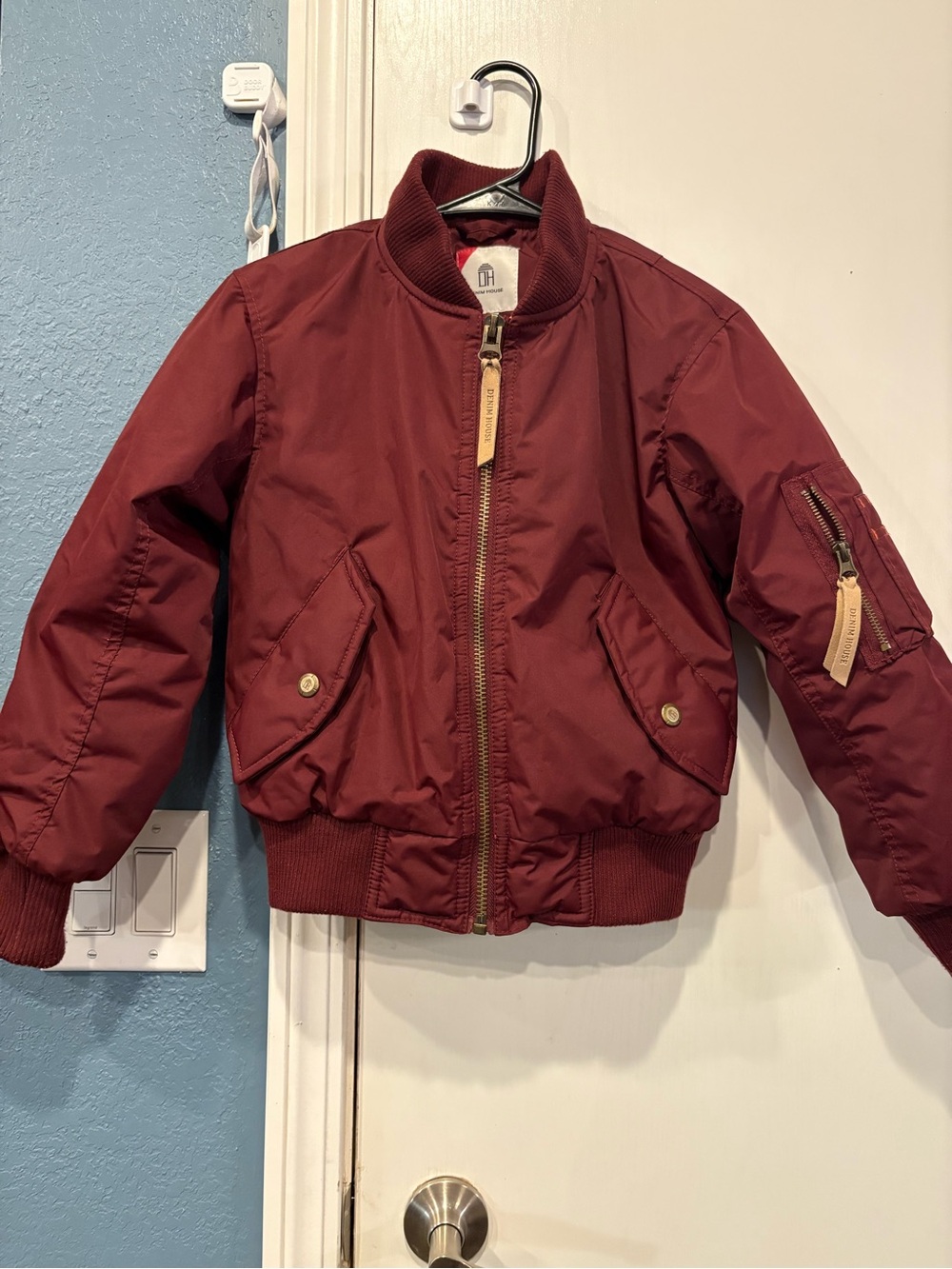 Youth MA-1  Bomber Puffer Jacket unisex size small